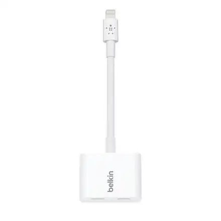 Belkin Lightning Audio + Charge RockStar - White