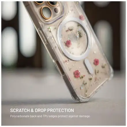 FIXED kryt MagBloom s podporou Magsafe pro Apple iPhone 16, Blush Plum