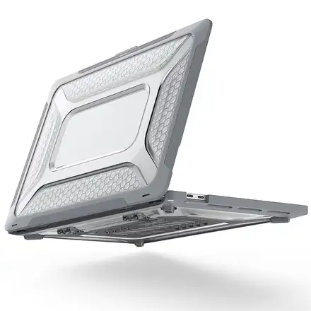 Devia kryt Super Scratch-Proof Hard Jacket pre Macbook Air 13" 2020 - Gray