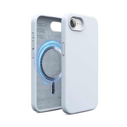 Elago kryt Silicone Case Magsafe pre iPhone 16e - Light Blue