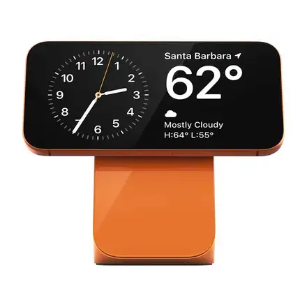 Nomad Stand One Qi2 25W 4th Gen - Stellar Orange