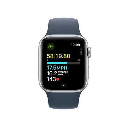 Apple Watch SE 2 GPS 40mm puzdro zo strieborného hliníka *Trieda C*