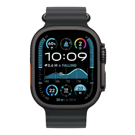 Apple Watch Ultra 2 GPS + Cellular 49mm puzdro z čierneho titánu *Trieda A*