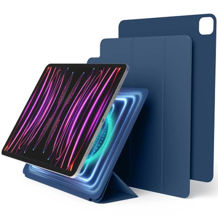 Elago puzdro Magnetic Folio Case pre iPad Pro 12.9"/iPad Air 13" M2/M3 - Blue