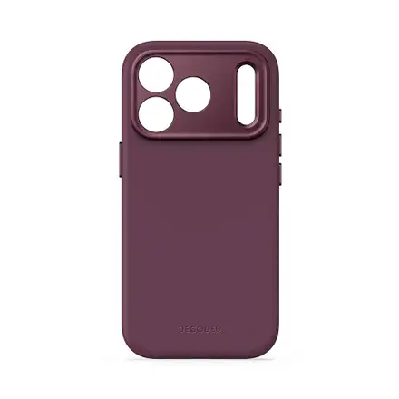 Decoded kryt Silicone Case Magsafe pre iPhone 18 Pro - Plum
