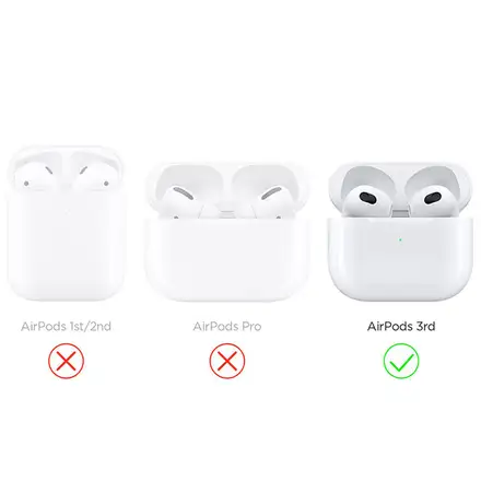 Elago Airpods 3 Silicone Hang Case - Black
