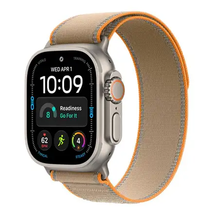 Apple Watch 49mm Sand Trail Loop - S/M - Natural Titanium Finish