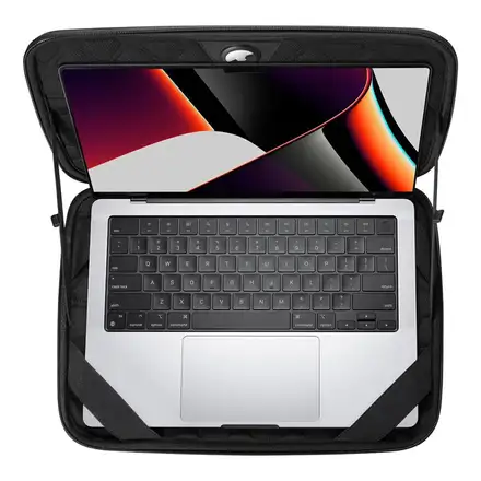 Spigen puzdro Rugged Armor Pro pre Macbook Pro 14" M1/M2/M3/M4 - Black