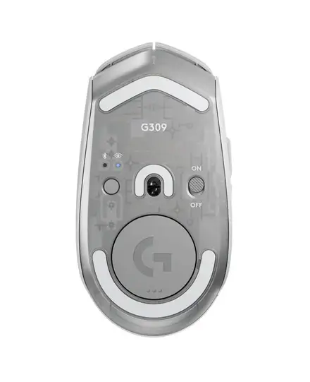 Logitech G309 LIGHTSPEED - bezdrôtová herná myš - biela