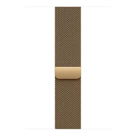 Apple Watch 46mm Radiant Gold Milanese Loop - S/M