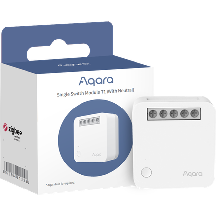 Aqara Smart Home Spínací modul T1 s Pripojenim neutrálneho vodiča