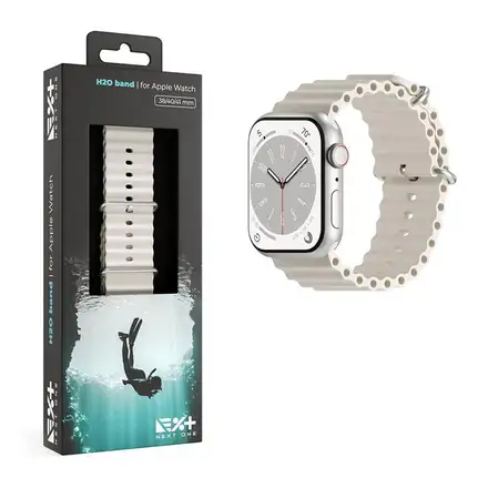 Next One remienok H20 Band pre Apple Watch 38/40/41mm - StarLight