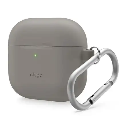 Elago puzdro Silicone Hang Case pre Airpods 4/5 - Medium Gray