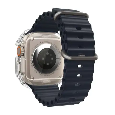 Spigen kryt Ultra Hybrid pre Apple Watch Ultra - Crystal Clear