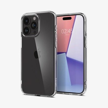 Spigen kryt Ultra Hybrid pre iPhone 15 Pro - Crystal Clear