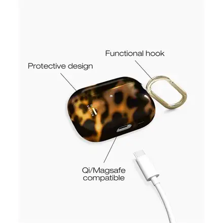 iDeal Clear AirPods Case Pro 3 Tortoise