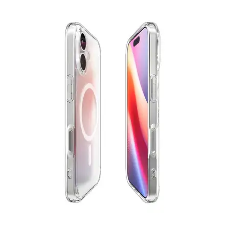 Spigen kryt Ultra Hybrid Magsafe pre iPhone 17 - Frost White