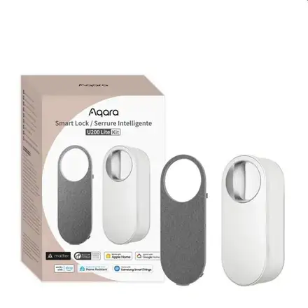 Aqara Smart Home zámok dverí U200 Lite Kit, biely