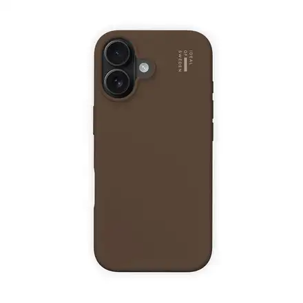 iDeal Silicone Case MagSafe iPhone 16 Mocha Mousse