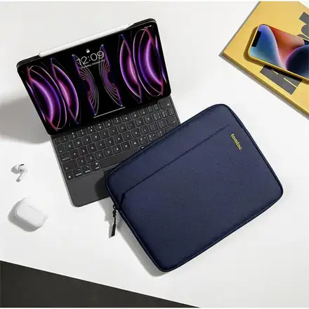 Tomtoc puzdro Light Sleeve pre iPad Pro 11"/Air 11"/10.9"/10.2" - Dark Blue