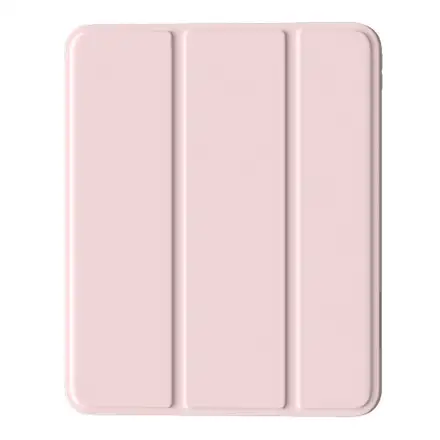 Devia puzdro Leather Case with Pencil Slot pre iPad Pro 13" M4/M5 - Light Pink