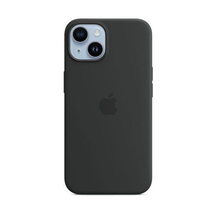 Apple iPhone 14 Silicone Case with MagSafe - Midnight *Poškodený obal*