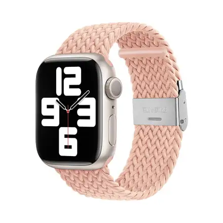Devia remienok Deluxe Series Sport4 Nylon Braided Adjustable Band 40/41/42mm - Pink