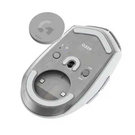 Logitech G309 LIGHTSPEED - bezdrôtová herná myš - biela