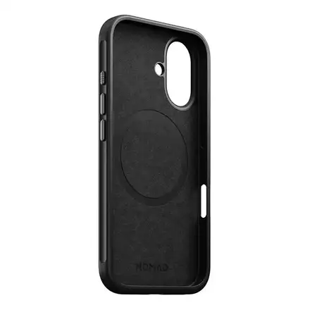 Nomad kryt Modern Leather Case Magsafe pre iPhone 16 - Black