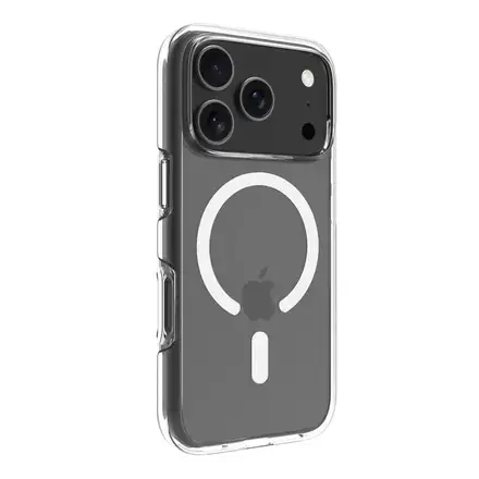 dbramante1928 - Puzdro Iceland Ultra D3O s MagSafe pre iPhone 17 Pro Max, transparetná