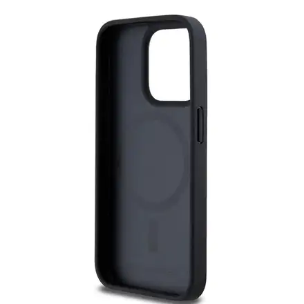 Karl Lagerfeld PU Karl Heads Pattern Magsafe kryt iPhone 15 Pro Max čierny