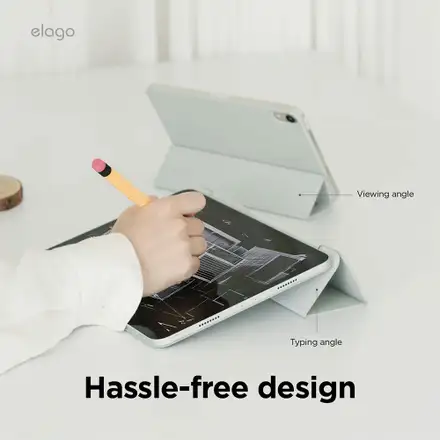 Elago puzdro Magnetic Folio Case pre iPad Pro 11" M4/M5 - Dark Gray