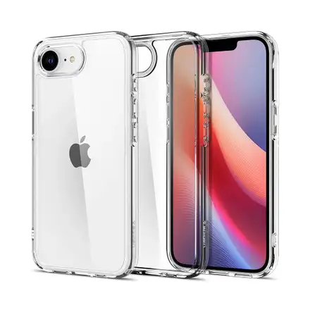 Spigen kryt Ultra Hybrid pre iPhone 16e/17e - Crystal Clear