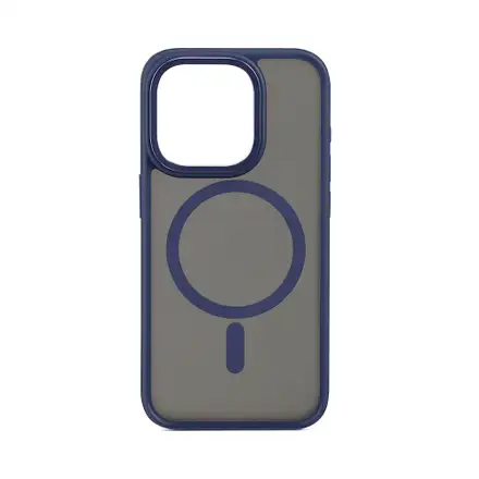 Aiino - Berry Protective case with magnet for iPhone 16 Pro - Blue