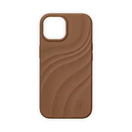 iDeal Fashion Soft Swirl Silicone Case MagSafe iPhone 13/14/15/16e/17e Salted Caramel