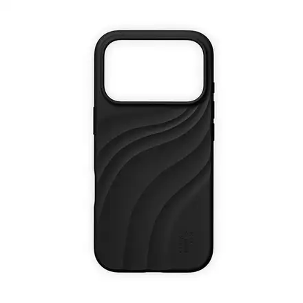 iDeal Fashion Soft Swirl Silicone Case MagSafe iPhone 17 Pro / 18 Pro Velvet Black