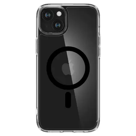 Spigen kryt Ultra Hybrid Magsafe pre iPhone 15 - Black