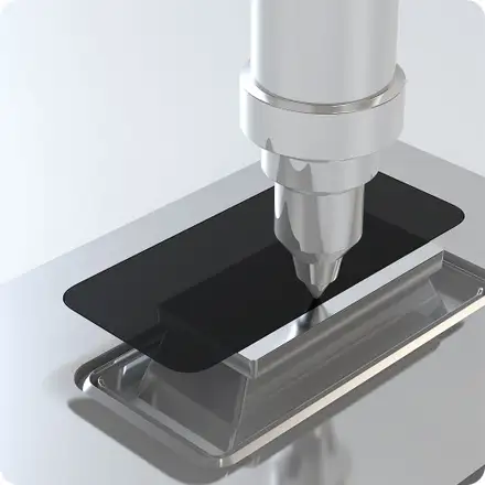 Devia ochranné sklo Van Series Privacy pre iPhone 17 Pro Max - Black Frame