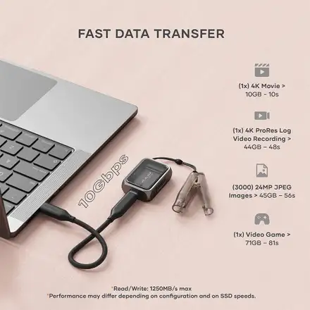 Satechi Mini NVMe SSD Enclosure - Space Gray