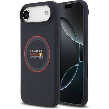 Red Bull Silicone Red Ring MagSafe Zadný Kryt pre iPhone Air modrý