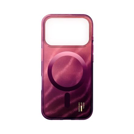 iDeal Fashion Clear Case MagSafe iPhone 17 Pro / 18 Pro Cherry Lacquer