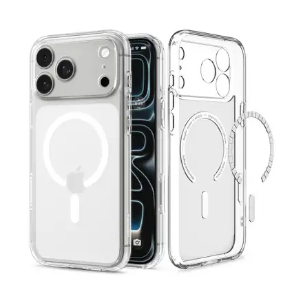 Spigen kryt Ultra Hybrid Magsafe pre iPhone 18 Pro - Frost White
