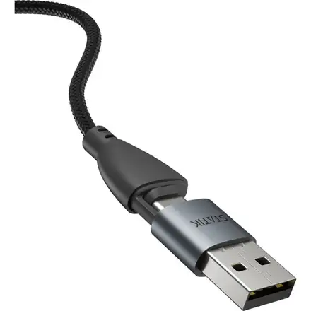 KeySmart Statik 360 PRO 2.0 magnetický USB-C kábel (1m)