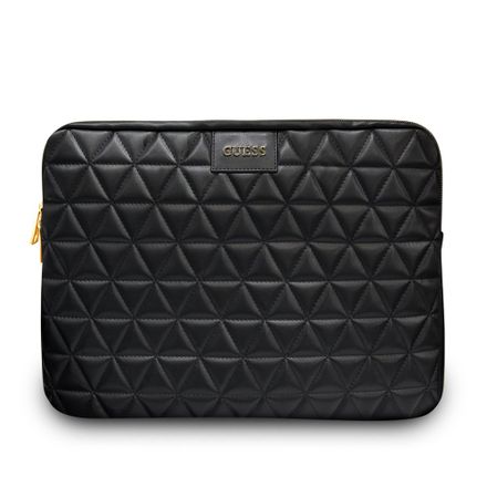 Guess Quilted Púzdro na MacBook 13" čierne