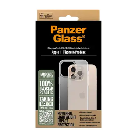 PanzerGlass kryt HardCase pre iPhone 16 Pro Max - Clear