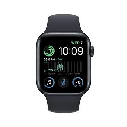 Apple Watch SE 2 GPS 44mm puzdro z temne atramentového hliníka *Trieda B*