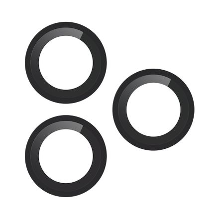 Devia Peak Series Lens Protector pre iPhone 16 Pro/16 Pro Max - Dark Black
