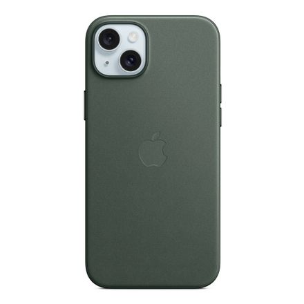 iPhone 15 Plus FineWoven Case with MagSafe - Evergreen