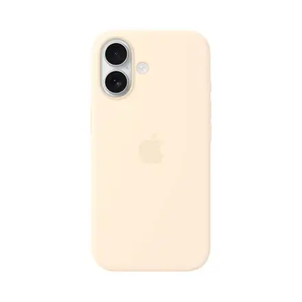 Apple iPhone 17 Silicone Case with MagSafe - Vanilková