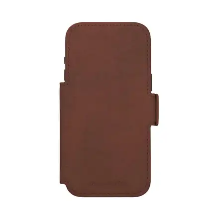 dbramante1928 - Puzdro Lynge s MagSafe pre iPhone 17 Pro, dark tan